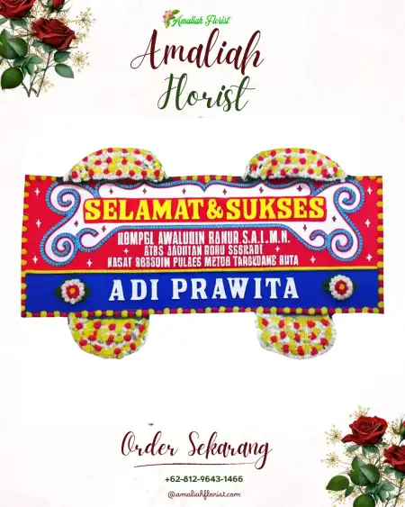Papan Bunga Ucapan Selamat Selemadeg